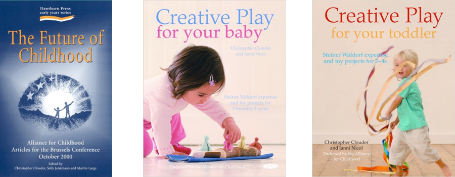 The Future of Childhood, Creative Play for your Baby, Creative Play for your Toddler Covers